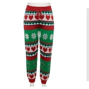 Kohls Celebrate Together sweater jogger style pant Womans size 1X